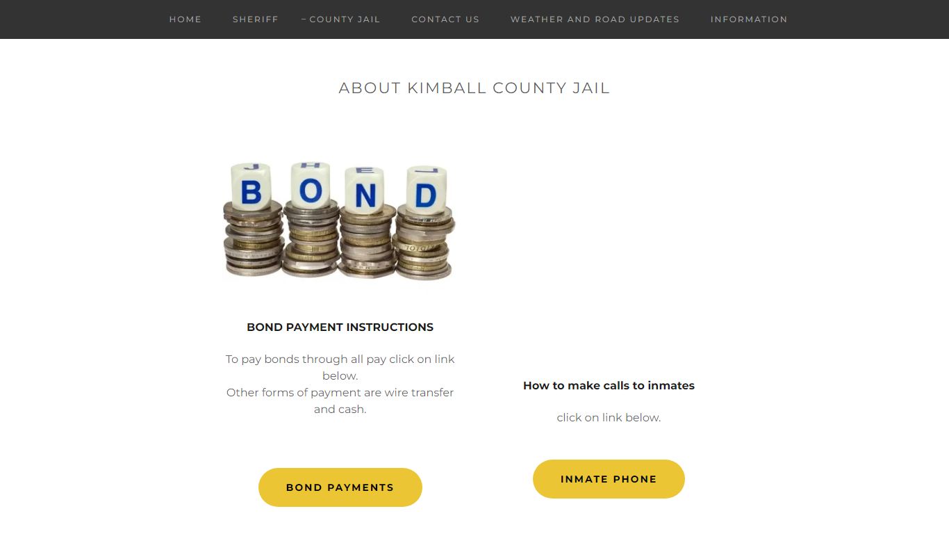 About Kimball County Jail